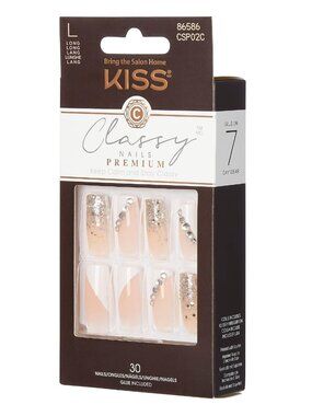 Kiss Classy Premium Long Length Press On Nails